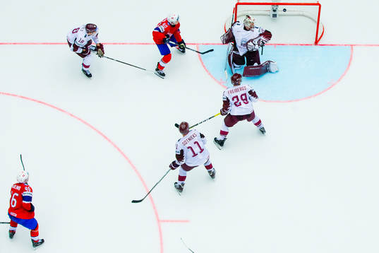 Mathis Olimb and Ken Andre Olimb of Norway sees a shot