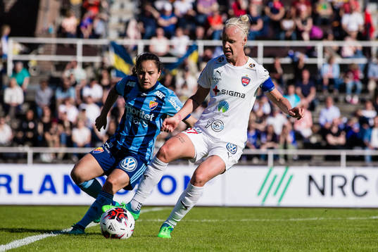Rosengårds Caroline Seger och Djurgårdens Malin Diaz