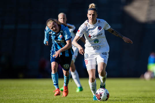 Rosengårds Anja Mittag och Djurgårdens Michaela van
