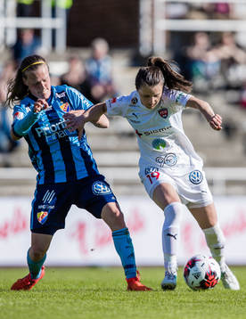 Rosengårds Iva Landeka och Djurgårdens Michaela van