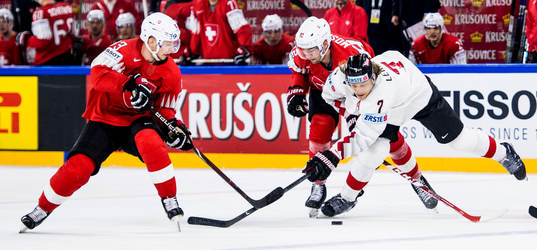 Schweiz Joel Vermin, Gaetan Haas och Österrikes Brian