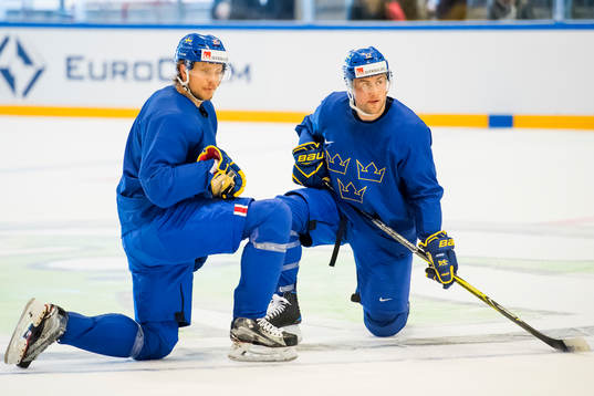 Sveriges Jacob de la Rose och Johan Larsson