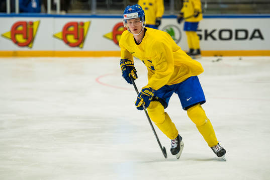 Sveriges Elias Pettersson