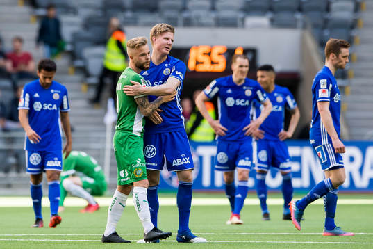 Hammarbys Sander Svendsen och Sundsvalls Eric Björkander