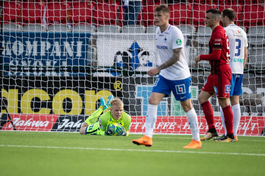 Norrköpings målvakt Isak Pettersson
