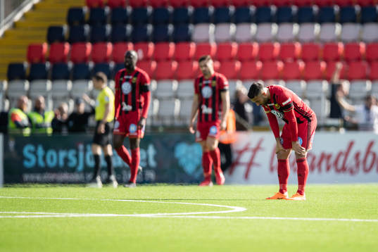 Östersunds Saman Ghoddos deppar