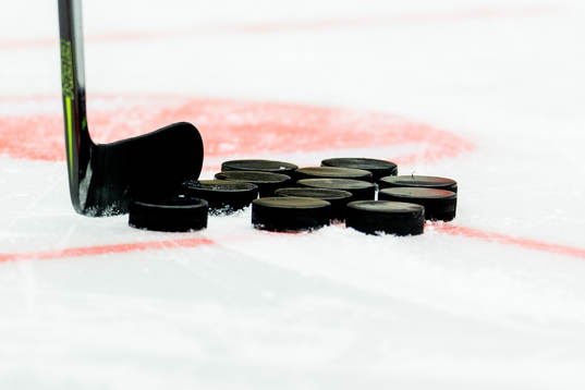 Hockey pucks