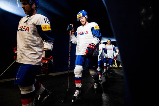 Brock Radunske of South Korea