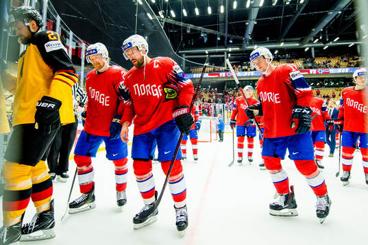 Steffen Thoresen, Jonas Holøs and Stefan Espeland of Norway