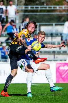 Häckens Emil Wahlström mot Trelleborgs Ottar Magnus