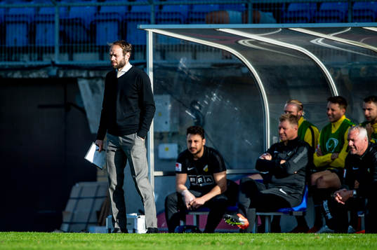 Häckens tränare Andreas Alm