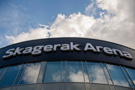 General view of Skagerak Arena