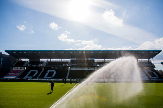 General view of Skagerak Arena