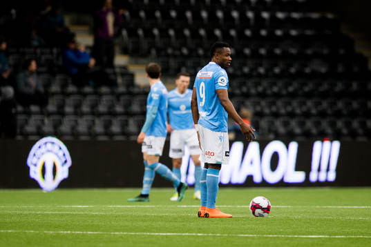 Kachi of Sandnes Ulf looks dejected
