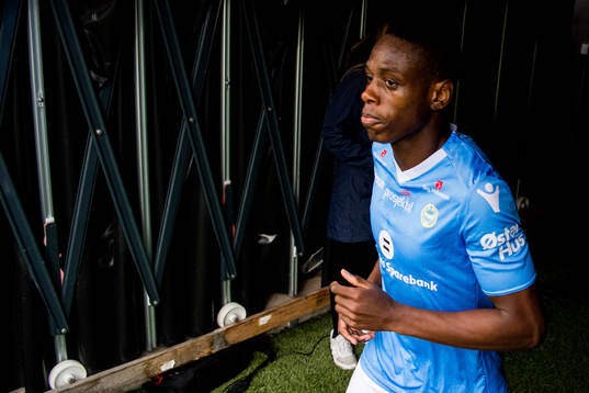Akinsola Akinyemi of Sandnes Ulf