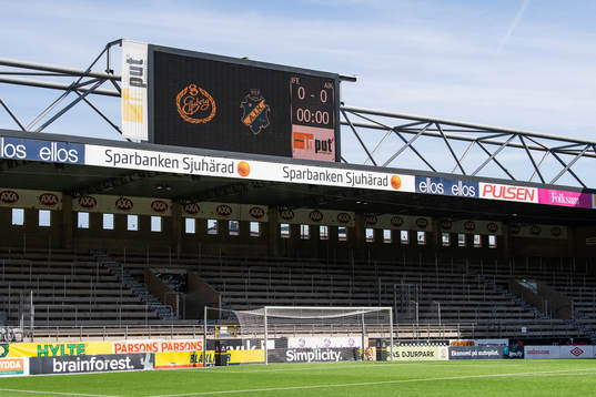 Interiör på Borås arena