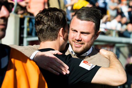 Elfsborgs manager Jimmy Thelin