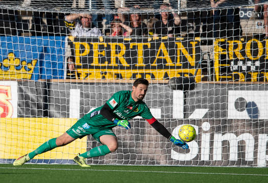 Elfsborgs målvakt Kevin Stuhr Ellegaard