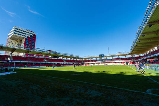 Generell interiör vy från Myresjöhus arena före