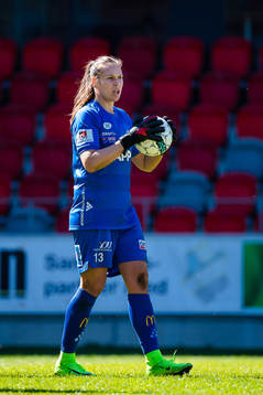 Växjös målvakt Katlynn Fraine