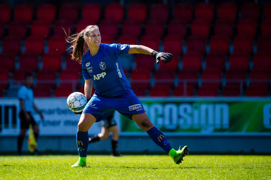 Växjös målvakt Katlynn Fraine