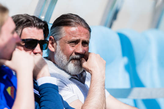 Djurgårdens tränare Özcan Melkemichel innan