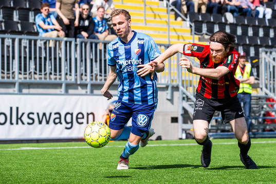 Djurgårdens Jonathan Ring och Brommapojkarnas Markus