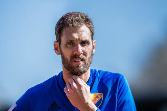 Djurgårdens målvakt Andreas Isaksson innan