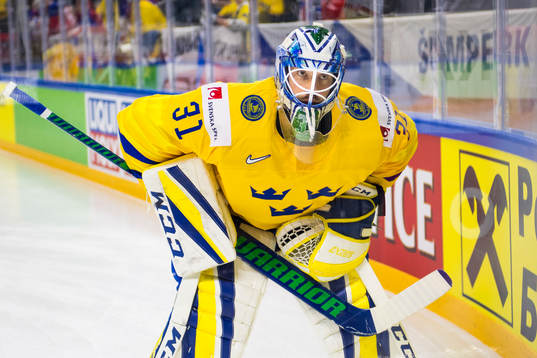 Sveriges målvakt Anders Nilsson