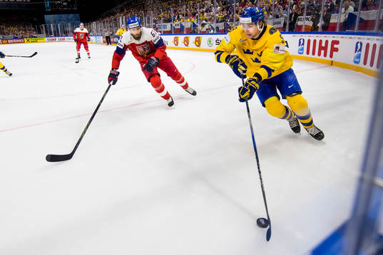 Sveriges Adrian Kempe och Tjeckiens Lukas Klok