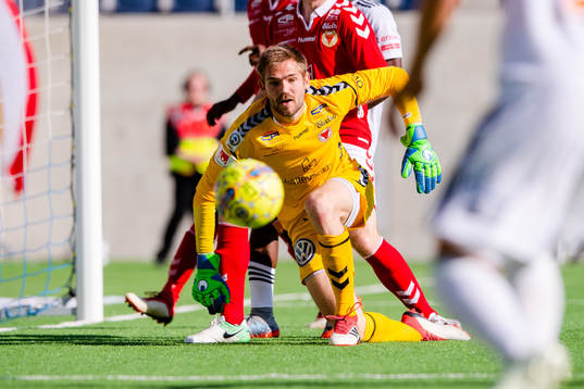 Kalmars målvakt Lucas Hägg-Johansson