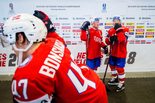 Alexander Bonsaksen, Tobias Lindström and Jonas Holøs of