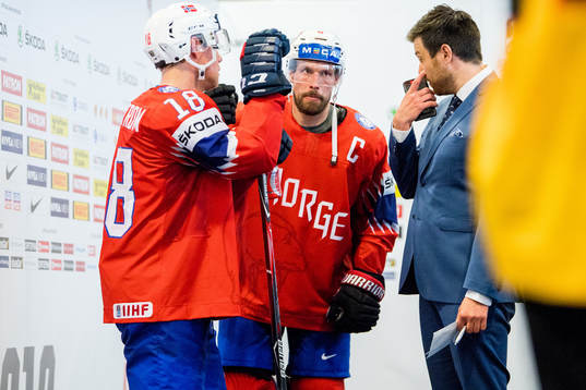 Tobias Lindström, Jonas Holøs and Kristoffer Holm, press