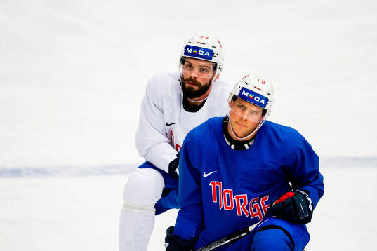Villiam Strøm and Tobias Lindström of Norway