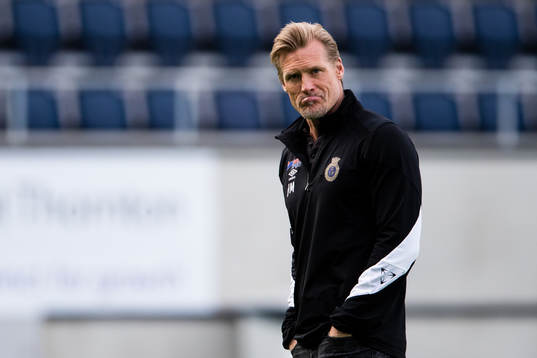 Gefles tränare Johan Mjällby