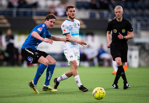 Halmstads Alexander Berntsson, Gefles Fitim Kastrati och