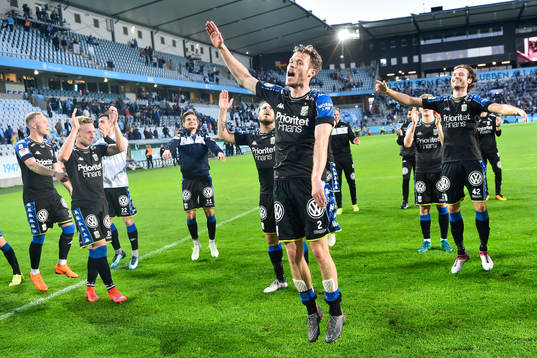 IFK Göteborgs Emil Salomonsson jublar