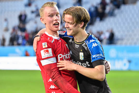 IFK Göteborgs målvakt Pontus Dahlberg och August
