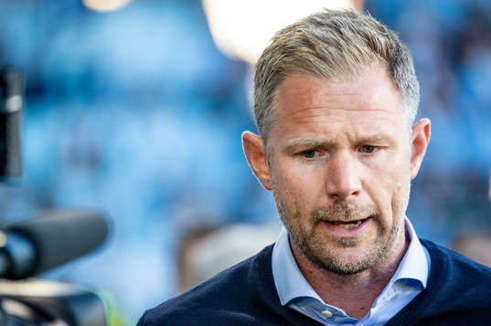 Malmö FFs tränare Magnus Pehrsson deppar