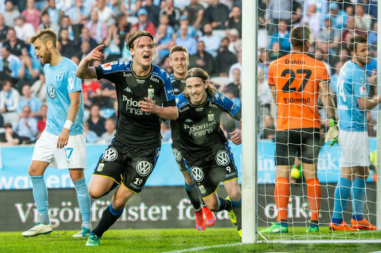 IFK Göteborgs August Erlingmark och Elias Mar Omarsson