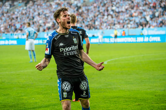 IFK Göteborgs Emil Salomonsson jublar