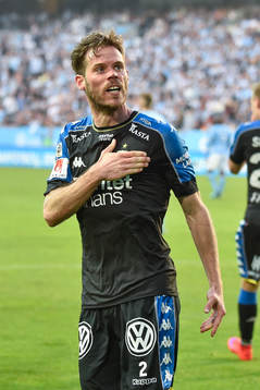 IFK Göteborgs Emil Salomonsson jublar