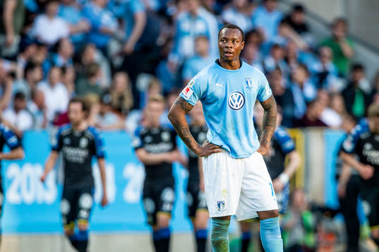 Malmö FFs Bonke Innocent deppar