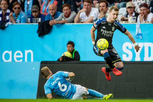 IFK Göteborgs Victor Wernersson mot Malmö FFs Oscar