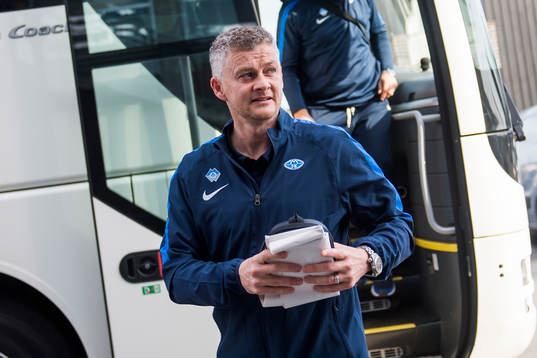 Ole Gunnar Solskjær, manager of Molde
