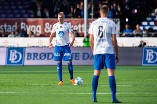 Erling Braut Haaland of Molde looks dejected