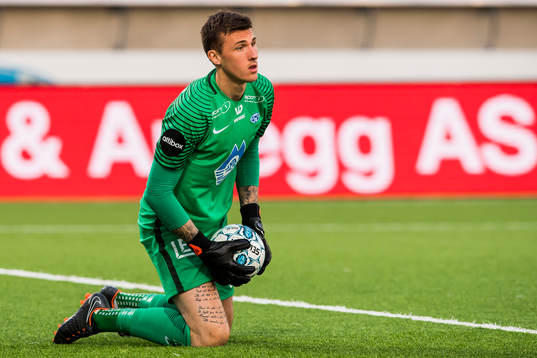 Goalkeeper Andreas Linde of Molde