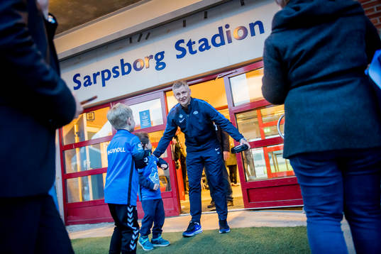 Ole Gunnar Solskjær, manager of Molde