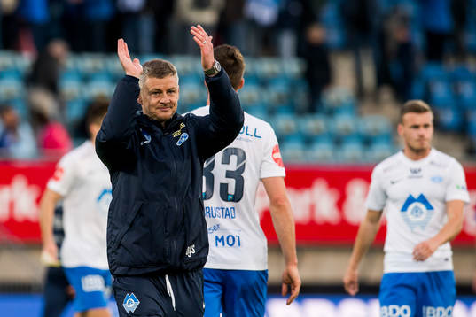 Ole Gunnar Solskjær, manager of Molde