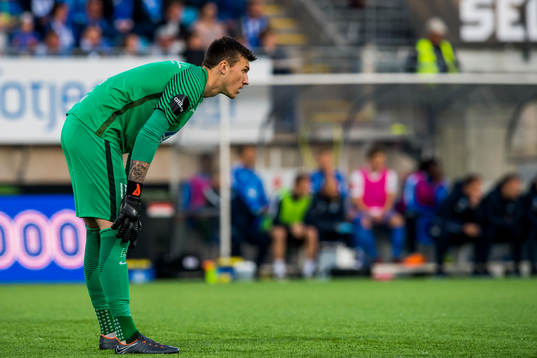 Goalkeeper Andreas Linde of Molde